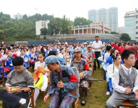 慈利县一鸣中学2026年经典诵读比赛部分图集