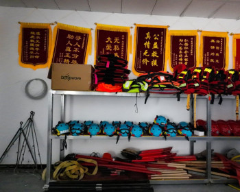 参观慈利县猛虎救援队总部：阵地建设到位，救援装备精良