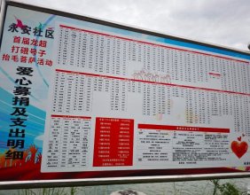 广受大家欢迎的慈利水上板板龙灯，现身在永安社区公园