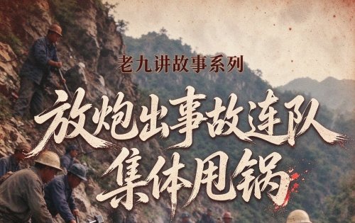 【老九讲故事】修赵家垭水库时，放炮出事故连队集体甩锅