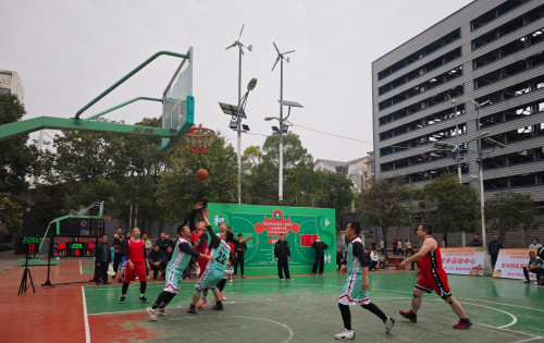 慈利第二届“村BA”4×4篮球公开赛落幕，二坊坪队问鼎冠军