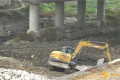 慈利县加快河堤工程建设