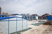 慈姑欢歌水上文旅项目部已经建好了，就在太坪社区河边