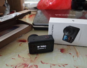 双12买了一台action6运动相机，希望一切都变得更加美好