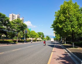 金慈小学到慈利一中那条路终于取名了，名字叫做能宽路