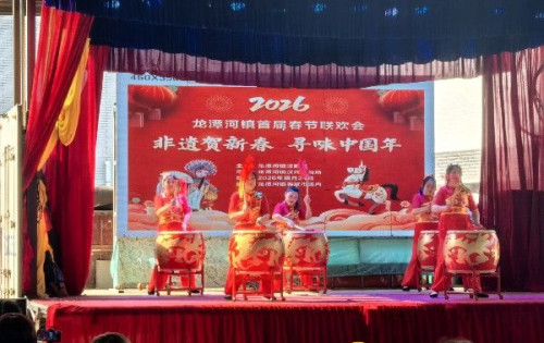 慈利县龙潭河镇成功举办首届春节联欢会