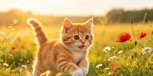 上次捡的小橘猫回喵星了，感谢它陪伴我36天