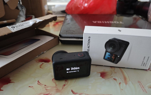 双12买了一台action6运动相机，希望一切都变得更加美好