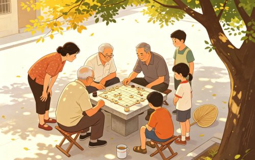 吕小潇：（原创）观棋不语真君子