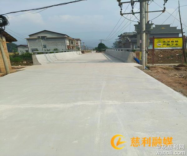 江垭镇廻龙桥正式建成：工期历时半年，投入资金192万元