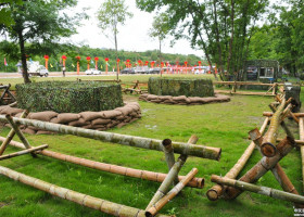 湖南省国防教育研究院三官寺株木岗营地开营仪式
