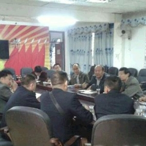 市政法委副书记陈旗到通津铺交警中队考察调研