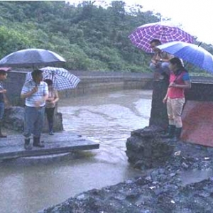 慈利县洞溪乡遭遇强降雨