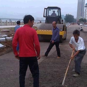 慈利白云滨河风貌带建设稳步推进中
