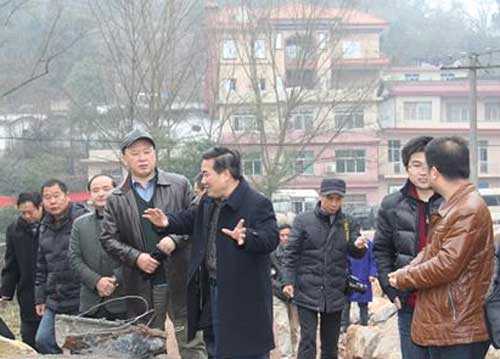 副市长杜芳禄调研慈利江垭美丽乡村建设