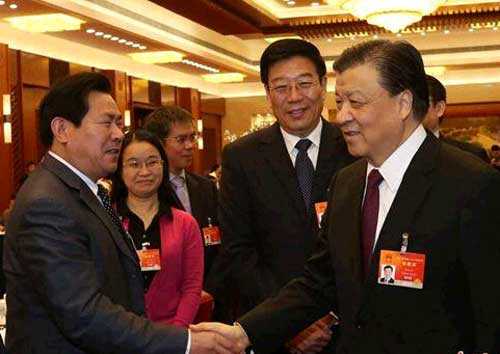 向平华代表两会发言获刘云山点赞