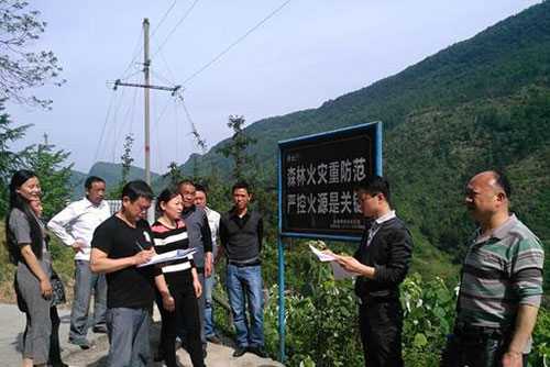 慈利县朝阳乡开展景区安全大检查