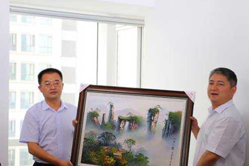 张元次带队考察武汉万容达行公司