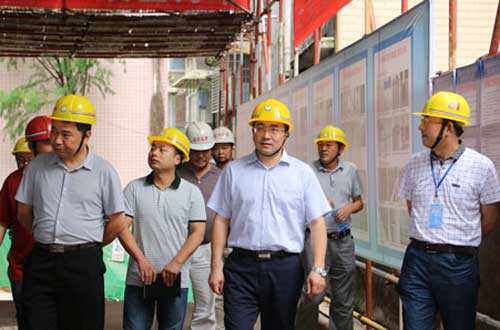 张家界市安监局来慈利县督查工作