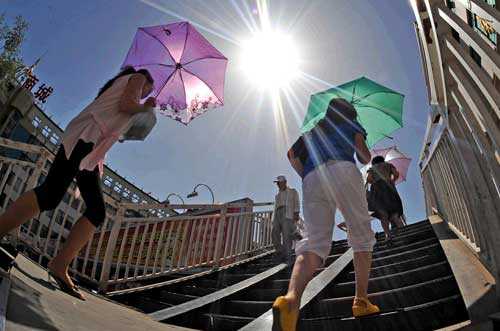 慈利持续高温，未来几日气温或超36度