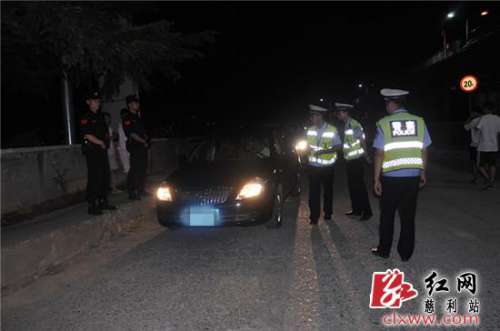 慈利交警大队开展“打非治违”专项整治行动