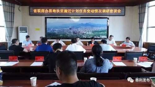 省调研组来慈利县调研易地扶贫搬迁变动情况