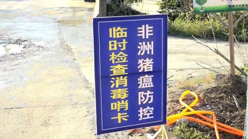 慈利县多部门现场督查非洲猪瘟防控工作
