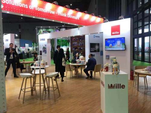 进博会中的丹麦企业Mille（麦蔻）