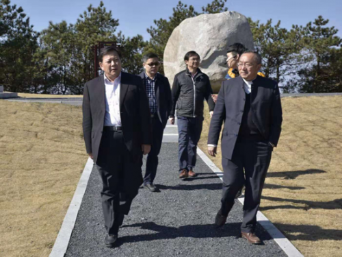 全球书法名家义务共书《道德经》公益活动天岳幕阜山启动