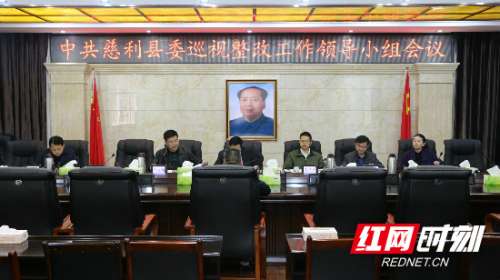 慈利县调度巡视整改工作推进及落实情况