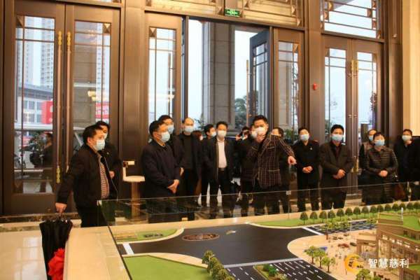 慈利县“四大家”领导调研新城区建设工作