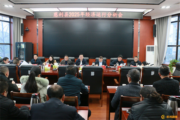 慈利县2025年经济运行分析会召开