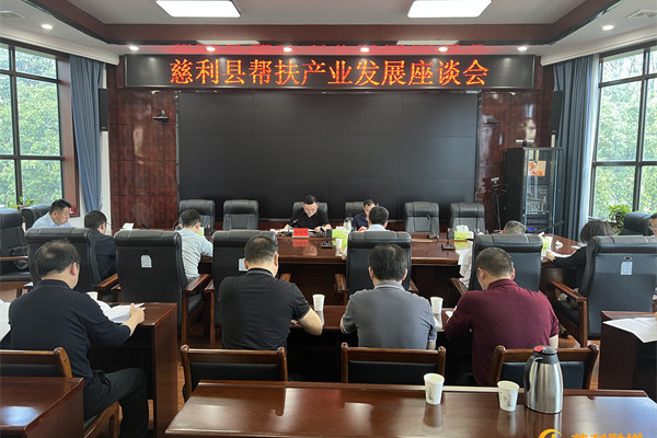 慈利县帮扶产业发展座谈会召开